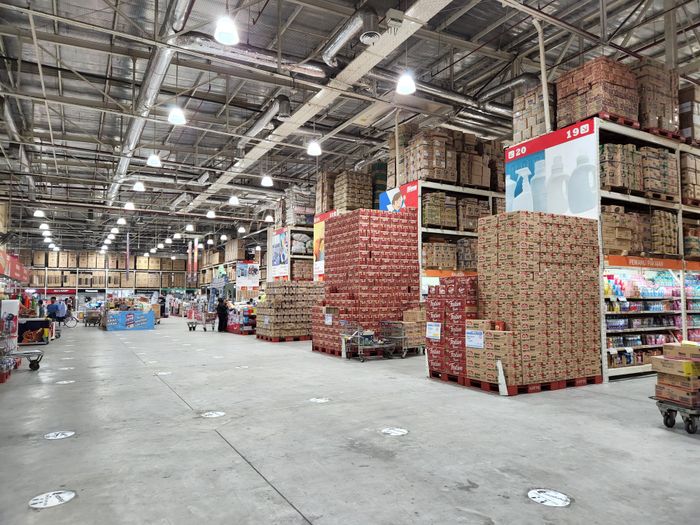 Corsie di un cash & carry