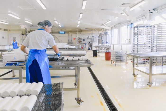 Laboratorio di produzione alimentare